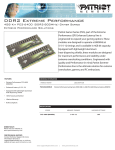Patriot Memory 4GB DDR2 DC Kit