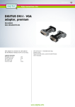 Digitus DVI-I VGA Adapter