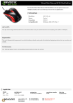Revoltec Wired Mini Mouse W103 Red Edition
