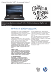 HP ProBook 6545b Notebook PC