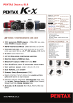 Pentax K-X Digital SLR Kit