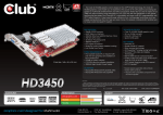 CLUB3D HD3450
