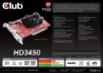 CLUB3D HD3450