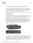 Cisco Digital Media Player 4400G