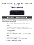 DataVideo TBC-1000 video capture board