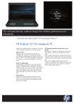HP ProBook 5310m Notebook PC