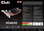 CLUB3D Radeon HD4650 AMD