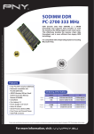 PNY S1GBN16T333N-SB memory module