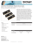 Patriot Memory 6GB DDR3 PC3-16000 TC Kit
