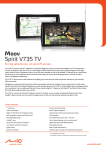 Mio Moov Spirit V735 TV