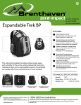 Brenthaven 15.4" Expandable Trek