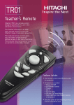 Hitachi Teacher’s Remote