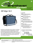 Brenthaven Edge II Jet Black Sleeve