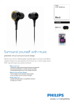 Philips In-Ear Headphones SHE6000