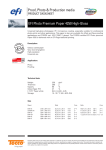 EFI Photo Premium Paper 4250 High-Gloss