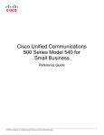 Cisco Unified Communication 540 2xBRI