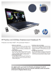 HP Pavilion dv3-2230ea Entertainment Notebook PC