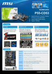 MSI P55-CD53 motherboard