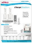 Nyko Charging Dock for Nintendo Wii