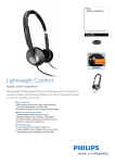 Philips Headband headphones SHL9550