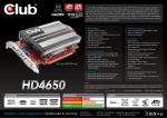 CLUB3D CGAX-H4652I graphics card