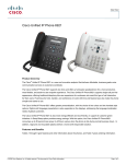 Cisco Unified IP Phone 6921, Slimline Handset