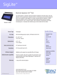 Topaz Labs SigLite 1X5