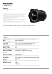 Panasonic H-F007014