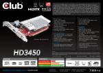 CLUB3D CGAX-3452I graphics card