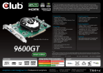 CLUB3D 9600GT Green Edition 1GB