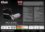 CLUB3D CGAX-4352I graphics card