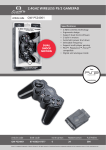 Qware Wireless gamepad -dual shock motion