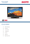 Sanyo CE22LD90-B LCD TV