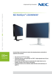 NEC Multisync LCD 2490WUX2i