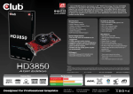 CLUB3D HD3850 AGP Edition