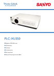 Sanyo PLC-XU350 data projector