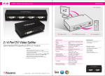 Aluratek 4-Port DVI Video Splitter