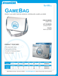 dreamGEAR Game Bag for Wii