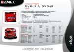 Emtec DVD-R 4,7GB 16X