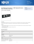 Tripp Lite SmartRack 3U Fan Panel - 3-120V high-performance fans; 210 CFM; 5-15P plug