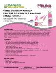 Cables Unlimited 2m USB 2.0 A M - USB 2.0 B M