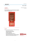 Sony USM8GH/T2 USB flash drive