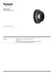 Panasonic DMW-LW46E camera lense
