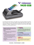 Visioneer 94501D-USB scanner