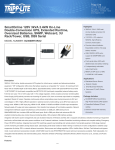 Tripp Lite SmartOnline 120V 3kVA 2.4kW On-Line Double-Conversion UPS, Extended Runtime, Oversized Batteries, SNMP, Webcard, 3U Rack/Tower, USB, DB9 Serial