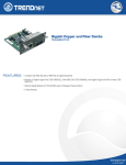 Trendnet 2-Port Gigabit Fiber Combination Module