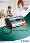 Sagem PhoneFax 47TS