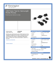 Kensington USB Power Tips for Samsung