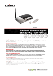 Edimax WK-1068 Wi-Fi Black, White router