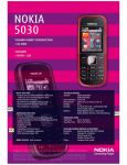 Nokia 5030 1.8" 82g Red
